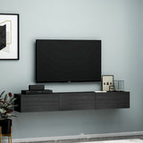 Comodă TV Terra, Diverse culori, 180x31x26 cm - Negru | SKU: 382NRC1511 | Comodă TV Terra, 180x31x26 cm, varianta Negru, produs pentru amenajarea locuinței, disponibil online în România la CasaMob