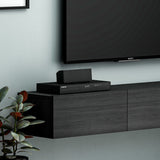 Comodă TV Terra, Diverse culori, 180x31x26 cm - Negru | SKU: 382NRC1511 | Comodă TV Terra, 180x31x26 cm, varianta Negru, produs pentru amenajarea locuinței, disponibil online în România la CasaMob