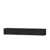 Comodă TV Terra, Diverse culori, 180x31x26 cm - Negru | SKU: 382NRC1511 | Comodă TV Terra, 180x31x26 cm, varianta Negru, produs pentru amenajarea locuinței, disponibil online în România la CasaMob