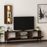 Comodă TV Bien, Diverse culori, 150x30x48 cm - Nuc | SKU: 382NRC1520 | Comodă TV Bien, 150x30x48 cm, varianta Nuc, produs pentru amenajarea locuinței, disponibil online în România la CasaMob
