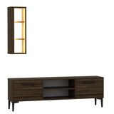 Comodă TV Bien, Diverse culori, 150x30x48 cm - Nuc | SKU: 382NRC1520 | Comodă TV Bien, 150x30x48 cm, varianta Nuc, produs pentru amenajarea locuinței, disponibil online în România la CasaMob