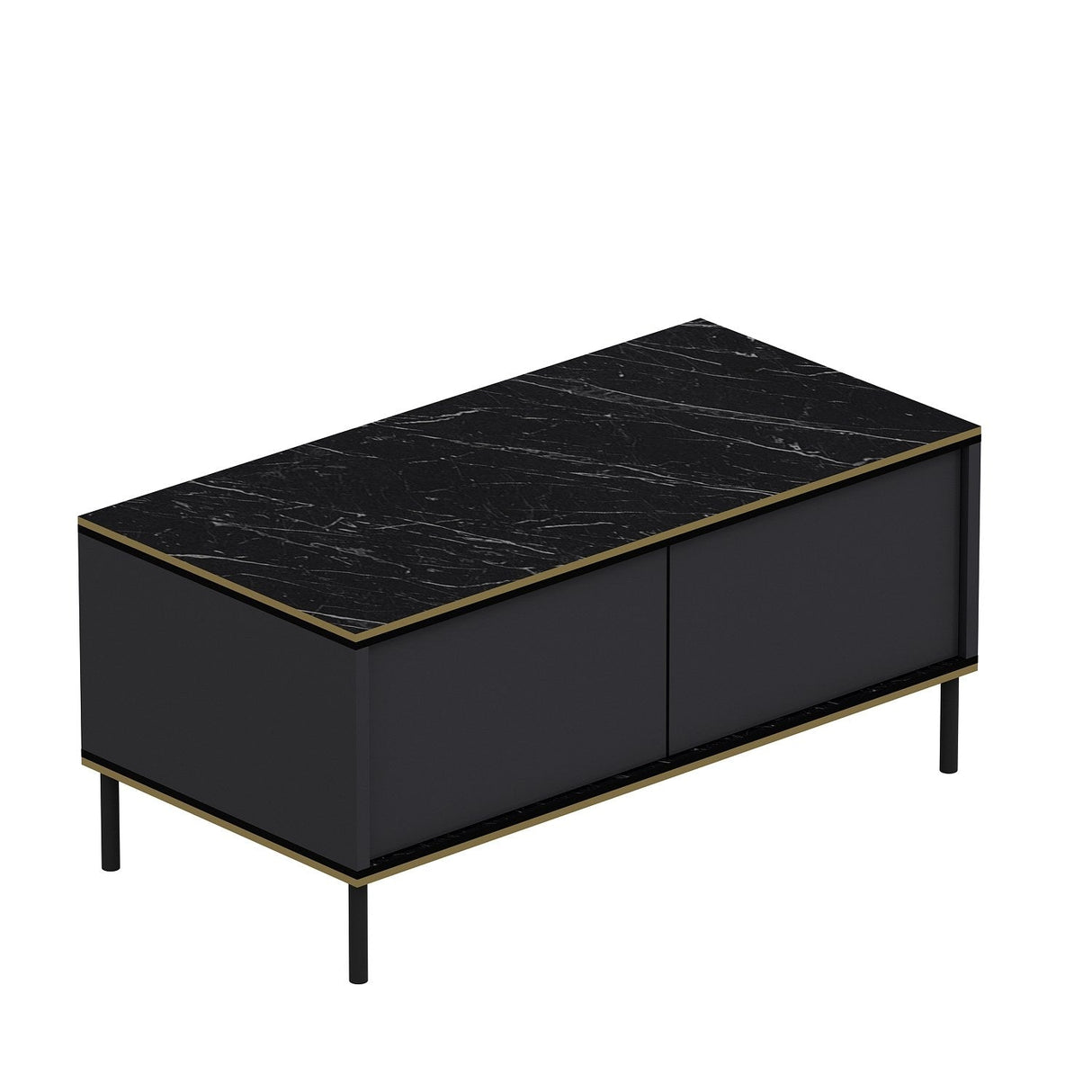 Măsuță de cafea Imaj, Diverse culori, 90x45x40 cm - Antracit | SKU: 382NRC1524 | Măsuță de cafea Imaj, 90x45x40 cm, varianta Antracit, produs pentru amenajarea locuinței, disponibil online în România la CasaMob