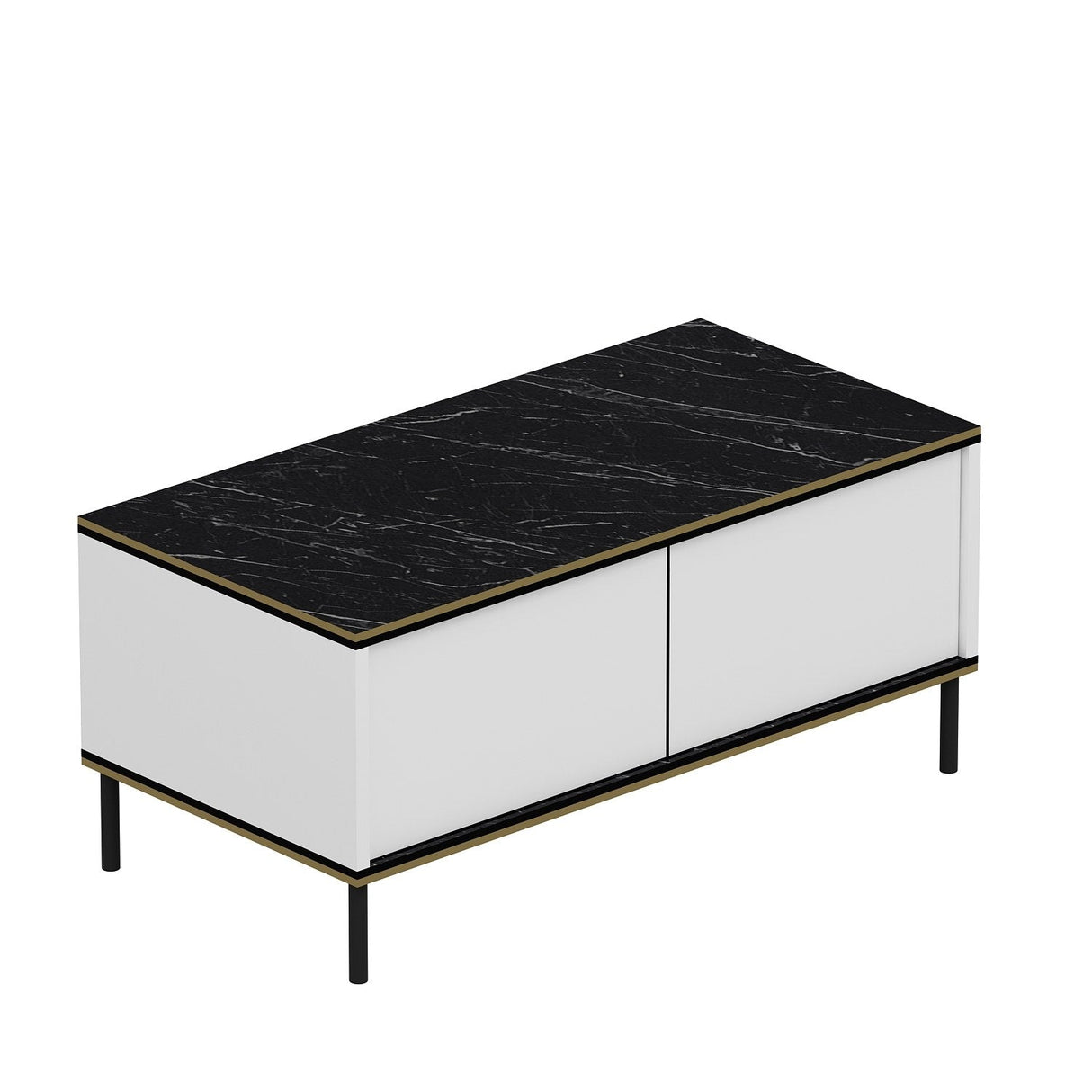 Măsuță de cafea Imaj, Diverse culori, 90x45x40 cm - Alb | SKU: 382NRC1525 | Măsuță de cafea Imaj, 90x45x40 cm, varianta Alb, produs pentru amenajarea locuinței, disponibil online în România la CasaMob