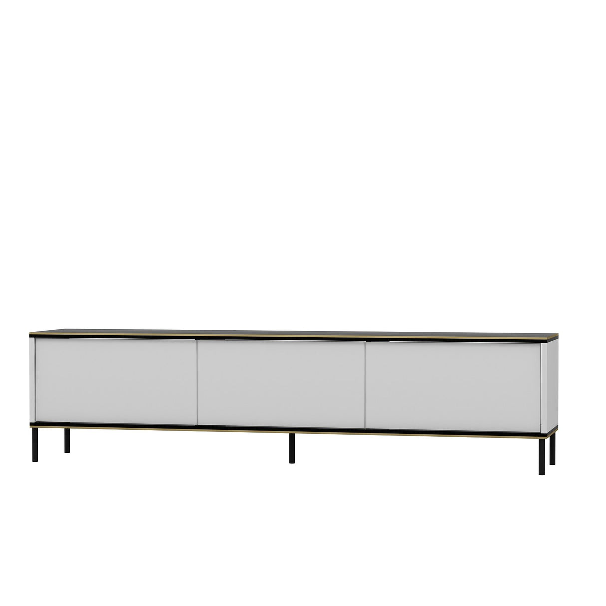 Comodă TV Imaj - Whıte, Alb, 180x35x45 cm