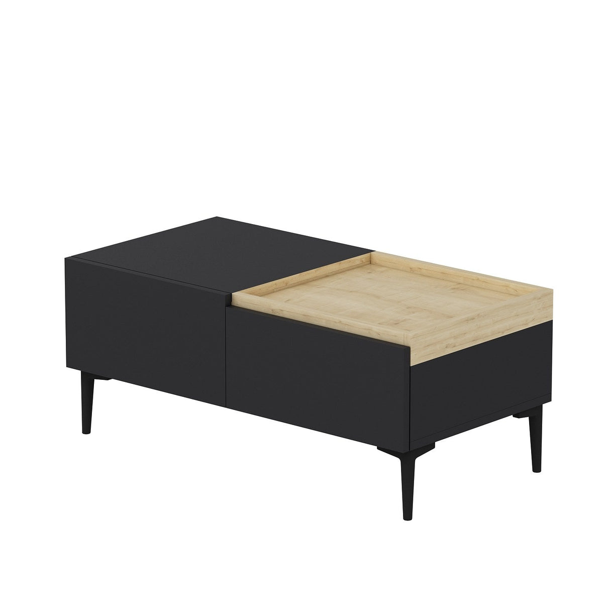 Măsuță de cafea Mia, Diverse culori, 92x45x39 cm - Antracit | SKU: 382NRC1529 | Măsuță de cafea Mia, 92x45x39 cm, varianta Antracit, produs pentru amenajarea locuinței, disponibil online în România la CasaMob