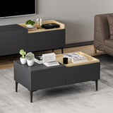 Măsuță de cafea Mia, Diverse culori, 92x45x39 cm - Antracit | SKU: 382NRC1529 | Măsuță de cafea Mia, 92x45x39 cm, varianta Antracit, produs pentru amenajarea locuinței, disponibil online în România la CasaMob