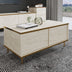 Travertin - Auriu | SKU: 382NRC1532 | Măsuță de cafea Imaj, 90x45x40 cm, varianta Travertin - Auriu, produs pentru amenajarea locuinței, disponibil online în România la CasaMob