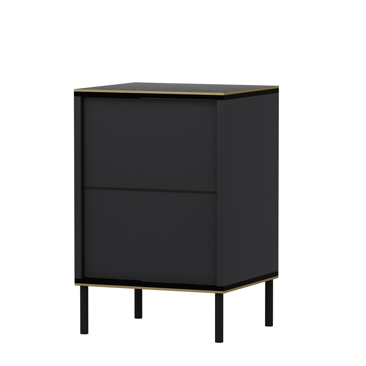 Noptieră Imaj, Diverse culori, 40x35x60 cm - Antracit | SKU: 382NRC1802 | Noptieră Imaj, 40x35x60 cm, varianta Antracit, produs pentru amenajarea locuinței, disponibil online în România la CasaMob