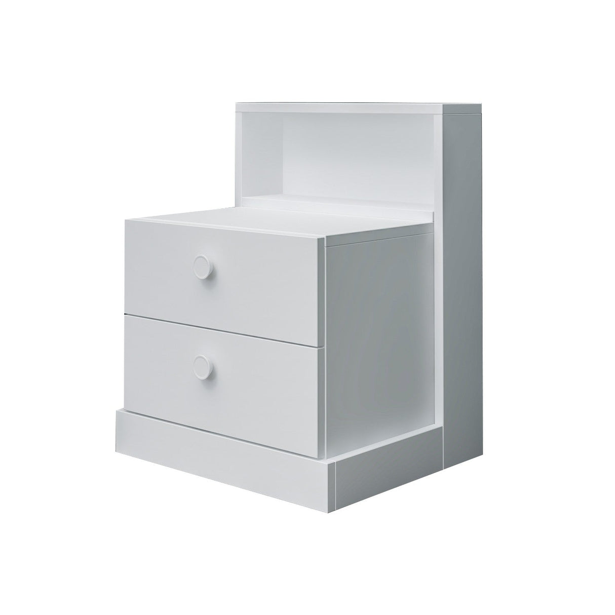 Noptieră Life, Diverse culori, Diverse dimensiuni - Alb - 49x42x62 cm | SKU: 382NRC1806 | Noptieră Life, varianta Alb - 49x42x62 cm, produs pentru amenajarea locuinței, disponibil online în România la CasaMob