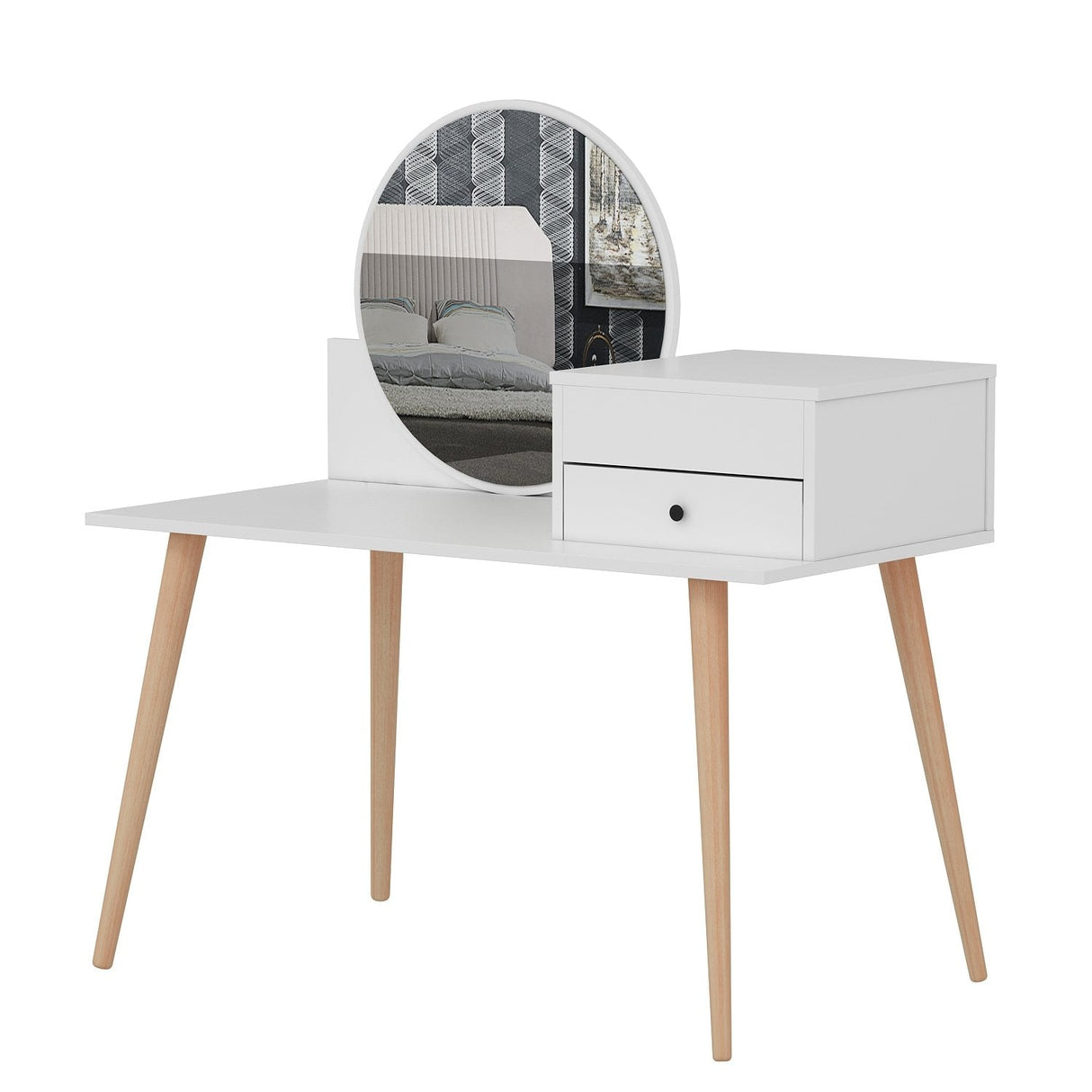 Mobilierul Înger 120x60 - Alb, SKU 382NRC1901
