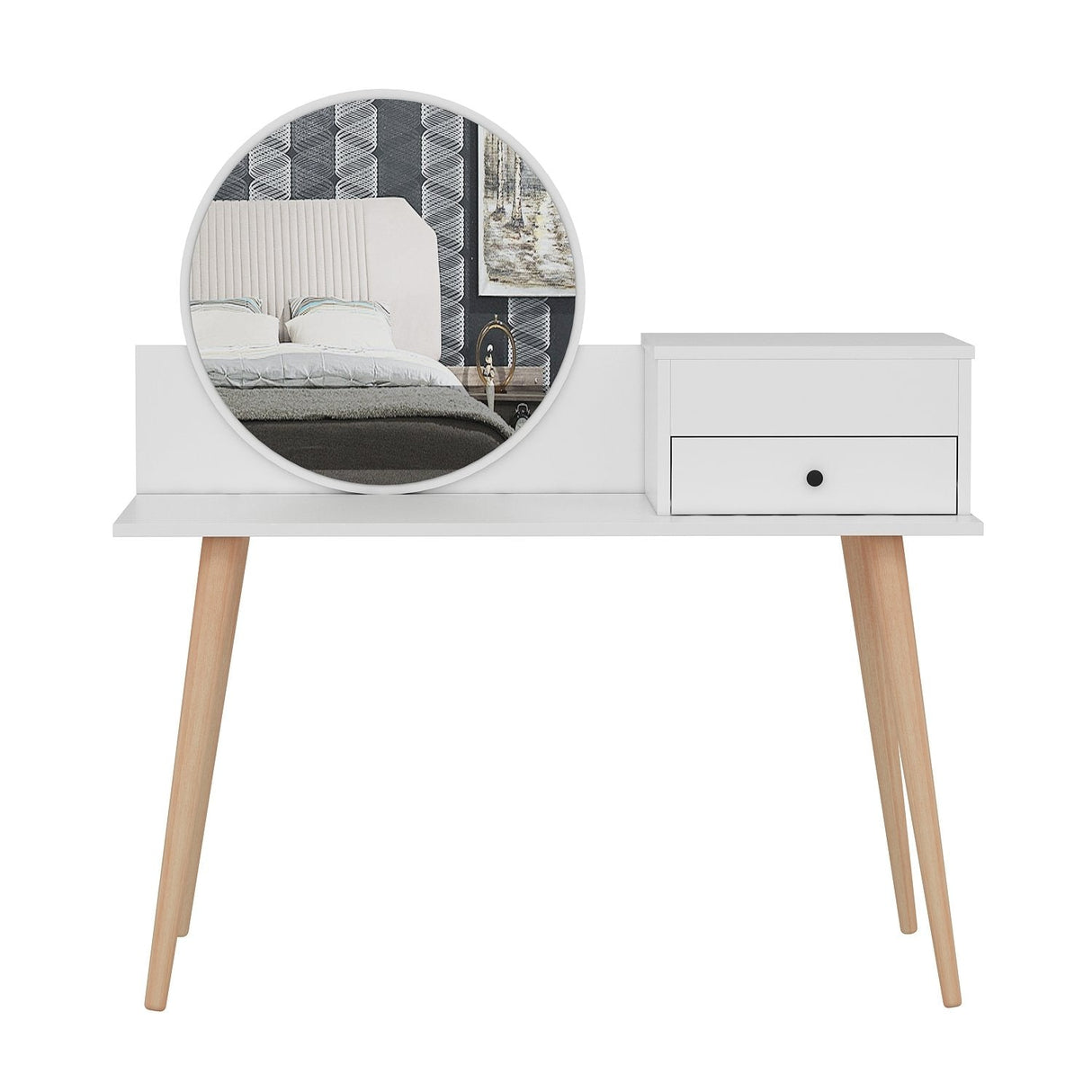 Mobilierul Înger 120x60 - Alb, SKU 382NRC1901