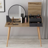 Mobilierul Înger 120x60 - Anthracite Walnut, SKU 382NRC1901