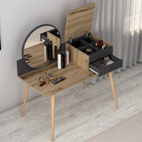 Mobilierul Înger 120x60 - Anthracite Walnut, SKU 382NRC1901