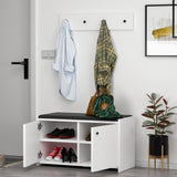 Pantofar Zen, Alb, 35x45x80 cm - Alb, SKU 382NRC2101