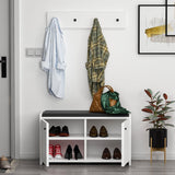 Pantofar Zen, Alb, 35x45x80 cm - Alb, SKU 382NRC2101