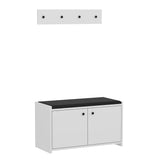 Pantofar Zen, Alb, 35x45x80 cm - Alb, SKU 382NRC2101