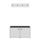 Pantofar Zen, Alb, 35x45x80 cm - Alb, SKU 382NRC2101