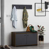 Pantofar Zen, Alb, 35x45x80 cm - Gri, SKU 382NRC2101