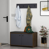 Pantofar Zen, Alb, 35x45x80 cm - Gri, SKU 382NRC2101