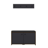 Pantofar Zen, Alb, 35x45x80 cm - Gri, SKU 382NRC2101