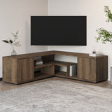 Comodă TV Rosa, Diverse culori, Diverse dimensiuni - Antique walnut - 120x35x40 cm | SKU: 382NRC2522 | Comodă TV Rosa, varianta Antique walnut - 120x35x40 cm, produs pentru amenajarea locuinței, disponibil online în România la CasaMob