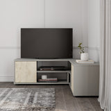 Comodă TV Rosa, Diverse culori, Diverse dimensiuni - Gri - Travertin - 120x35x40 cm | SKU: 382NRC2523 | Comodă TV Rosa, varianta Gri - Travertin - 120x35x40 cm, produs pentru amenajarea locuinței, disponibil online în România la CasaMob