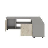 Comodă TV Rosa, Diverse culori, Diverse dimensiuni - Gri - Travertin - 120x35x40 cm | SKU: 382NRC2523 | Comodă TV Rosa, varianta Gri - Travertin - 120x35x40 cm, produs pentru amenajarea locuinței, disponibil online în România la CasaMob