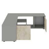 Comodă TV Rosa, Diverse culori, Diverse dimensiuni - Gri - Travertin - 120x35x40 cm | SKU: 382NRC2523 | Comodă TV Rosa, varianta Gri - Travertin - 120x35x40 cm, produs pentru amenajarea locuinței, disponibil online în România la CasaMob