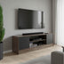 Stejar-Antracit | SKU: 383-000031 | Comodă TV Sasa, PAL melaminat, Stejar-Antracit, 120x35x42 cm, varianta Stejar-Antracit, produs pentru amenajarea locuinței, disponibil online în România la CasaMob