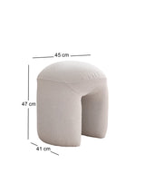 Taburet Kiki, Diverse culori, 45x41x47 cm - Crem | SKU: 383EVN1109 | Taburet Kiki, 45x41x47 cm, varianta Crem, produs pentru amenajarea locuinței, disponibil online în România la CasaMob
