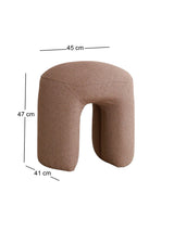 Taburet Kiki, Diverse culori, 45x41x47 cm - Maro | SKU: 383EVN1110 | Taburet Kiki, 45x41x47 cm, varianta Maro, produs pentru amenajarea locuinței, disponibil online în România la CasaMob