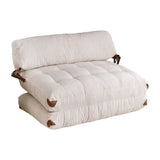 Canapea extensibilă 2 locuri Fold, Catifea și Teddy, Diverse culori, 120x75 cm - Alb | SKU: 383EVN1111 | Canapea extensibilă 2 locuri Fold, Catifea, Alb, 120x75 cm, mobilier pentru living, disponibil online în România la CasaMob