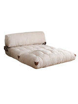 Canapea extensibilă 2 locuri Fold, Catifea și Teddy, Diverse culori, 120x75 cm - Alb | SKU: 383EVN1111 | Canapea extensibilă 2 locuri Fold, Catifea, Alb, 120x75 cm, mobilier pentru living, disponibil online în România la CasaMob
