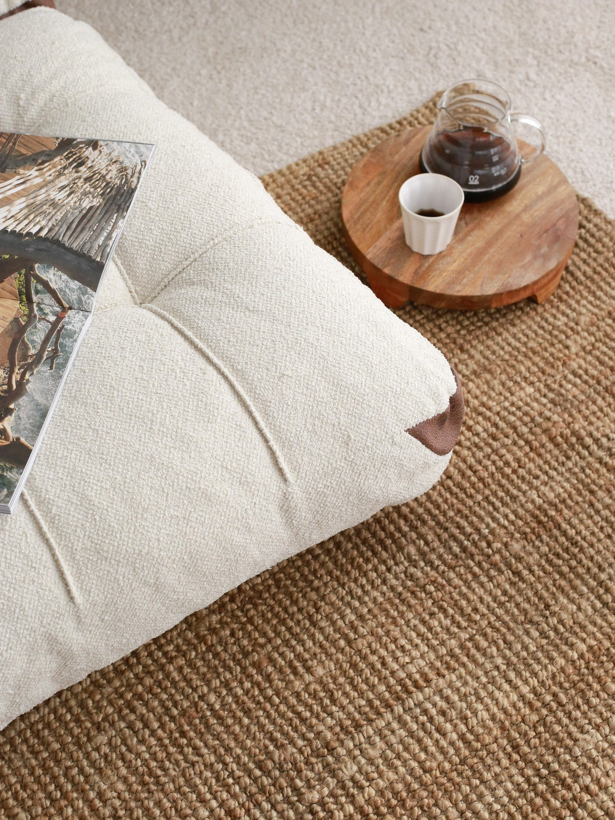 Canapea extensibilă 2 locuri Fold, Catifea și Teddy, Diverse culori, 120x75 cm - Crem | SKU: 383EVN1113 | Canapea extensibilă 2 locuri Fold, Teddy, Crem, 120x75 cm, mobilier pentru living, disponibil online în România la CasaMob