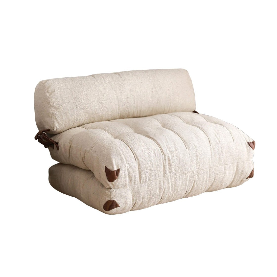 Canapea extensibilă 2 locuri Fold, Catifea și Teddy, Diverse culori, 120x75 cm - Crem | SKU: 383EVN1113 | Canapea extensibilă 2 locuri Fold, Teddy, Crem, 120x75 cm, mobilier pentru living, disponibil online în România la CasaMob