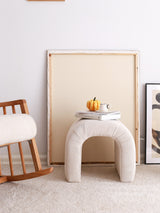 Taburet Nu Fitilli, Alb, 51x46x45 cm