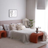 Taburet Nu Bench, Diverse culori, 106x46x45 cm - Coral | SKU: 383EVN1120 | Taburet Nu Bench, 106x46x45 cm, varianta Coral, produs pentru amenajarea locuinței, disponibil online în România la CasaMob