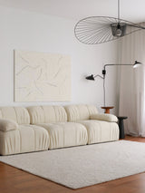 Canapea fixă Soli, Alb, Diverse configurații, Diverse dimensiuni - 267x89x74 cm - 3 locuri | SKU: 383EVN1249 | Canapea fixă Soli, Alb, varianta 267x89x74 cm - 3 locuri, produs pentru amenajarea locuinței, disponibil online în România la CasaMob