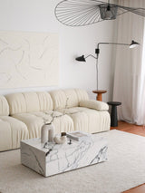Canapea fixă Soli, Alb, Diverse configurații, Diverse dimensiuni - 267x89x74 cm - 3 locuri | SKU: 383EVN1249 | Canapea fixă Soli, Alb, varianta 267x89x74 cm - 3 locuri, produs pentru amenajarea locuinței, disponibil online în România la CasaMob