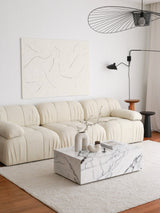 Canapea fixă Soli, Alb, Diverse configurații, Diverse dimensiuni - 267x89x74 cm - 3 locuri | SKU: 383EVN1249 | Canapea fixă Soli, Alb, varianta 267x89x74 cm - 3 locuri, produs pentru amenajarea locuinței, disponibil online în România la CasaMob