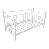 Canapea extensibilă Routha, metal, Diverse culori, 90x190 cm - Alb | SKU: 386-000015 | Canapea extensibilă Routha, metal, 90x190 cm, varianta Alb, produs pentru amenajarea locuinței, disponibil online în România la CasaMob