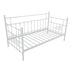 Alb | SKU: 386-000015 | Canapea extensibilă Routha, metal, 90x190 cm, varianta Alb, produs pentru amenajarea locuinței, disponibil online în România la CasaMob
