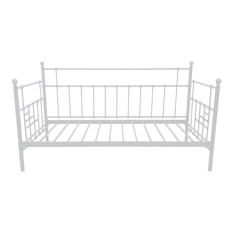 Canapea extensibilă Routha, metal, Diverse culori, 90x190 cm - Alb | SKU: 386-000015 | Canapea extensibilă Routha, metal, 90x190 cm, varianta Alb, produs pentru amenajarea locuinței, disponibil online în România la CasaMob