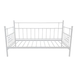 Canapea extensibilă Routha, metal, Diverse culori, 90x190 cm - Alb | SKU: 386-000015 | Canapea extensibilă Routha, metal, 90x190 cm, varianta Alb, produs pentru amenajarea locuinței, disponibil online în România la CasaMob