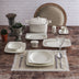 Serviciu de masă 85 bucăți GBSCR85KYT8305498, Alb - Argintiu, 26x26 cm, SKU 387GRP1141, imagine 1
