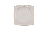 Serviciu de masă 85 bucăți GBSCR85KYT8305933, Alb - Gri, 26x26 cm