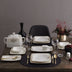 Serviciu de masă 85 bucăți GBSCR85KYT8405686, Alb - Auriu, 26x26x2 cm, SKU 387GRP1149, imagine 2