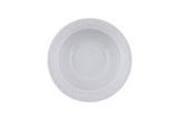 Serviciu de masă 84 bucăți TLS84YT9205106, Alb - Gri, 26x26 cm