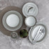 Serviciu de masă 84 bucăți TLS84YT9305437, Alb - Argintiu, 26x26 cm, SKU 387GRP1154, imagine 1