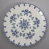 Serviciu de masa, Set 24 piese pentru cina, Portelan, Albastru